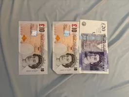 Banknoten Set Grossbritannien 40 GBP guter Zustand