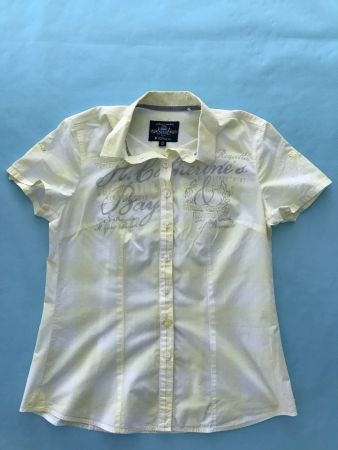 SOCCX Blue Damen Bluse gelb