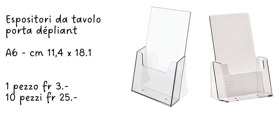 Allestimento di negozi e stand fieristici: Espositori da tavolo – Usato da Arbedo venduto da sarah_m