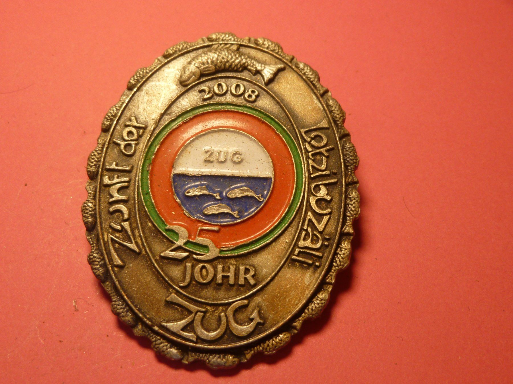 Placchette & Badge: ZUG 2008 SILBER – Usato da Ried (Muotathal) venduto da Mandarin02