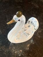 Cygne miniature en verre soufflé Murano – Verre Latticino