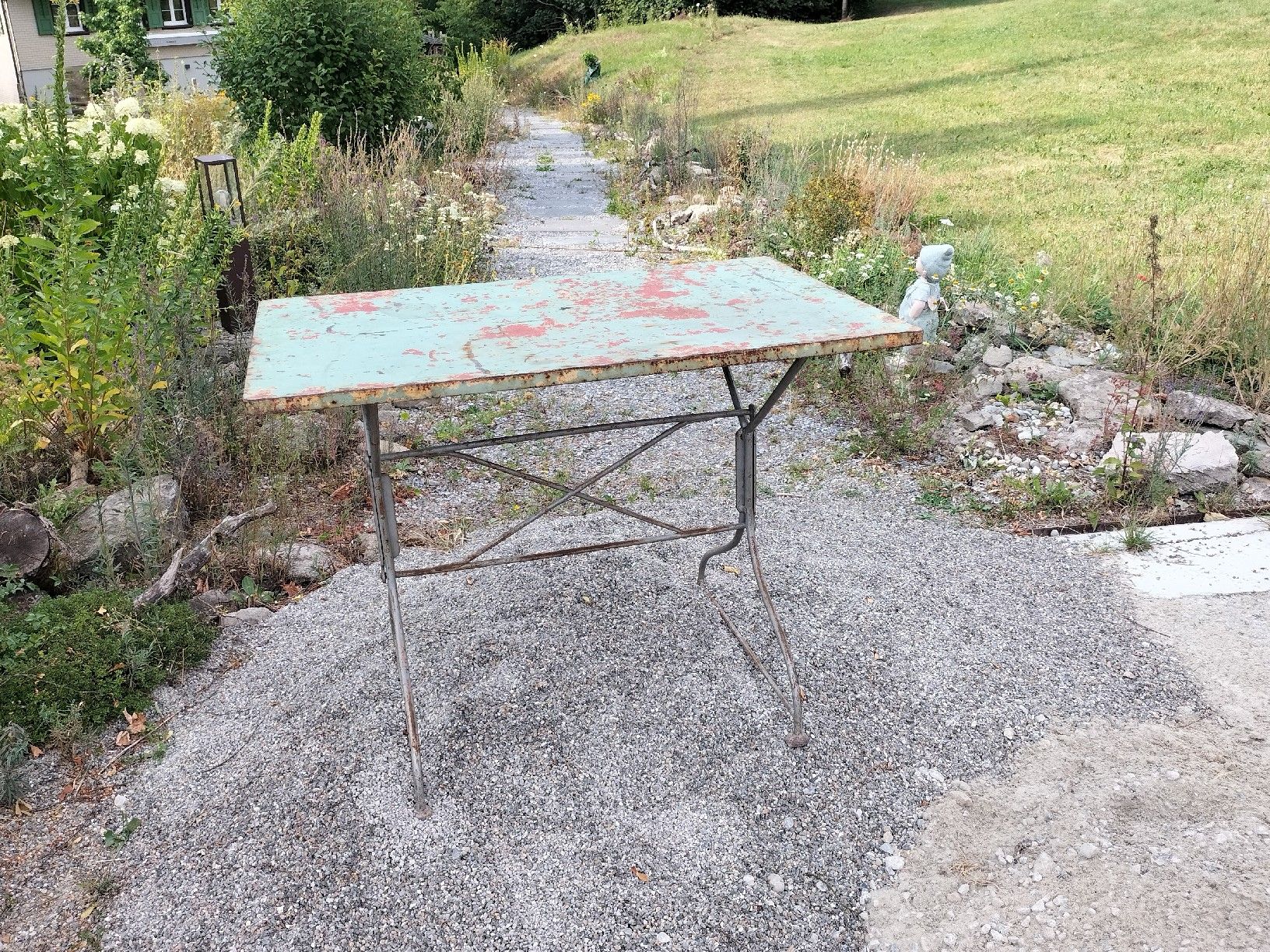 Tavoli: Gartentisch Antik/ ca 1910/20 – Usato da Müselbach venduto da pat_9c9w 2