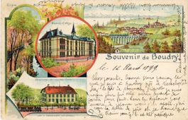 Boudry   NE  -      LITHO     en 1899