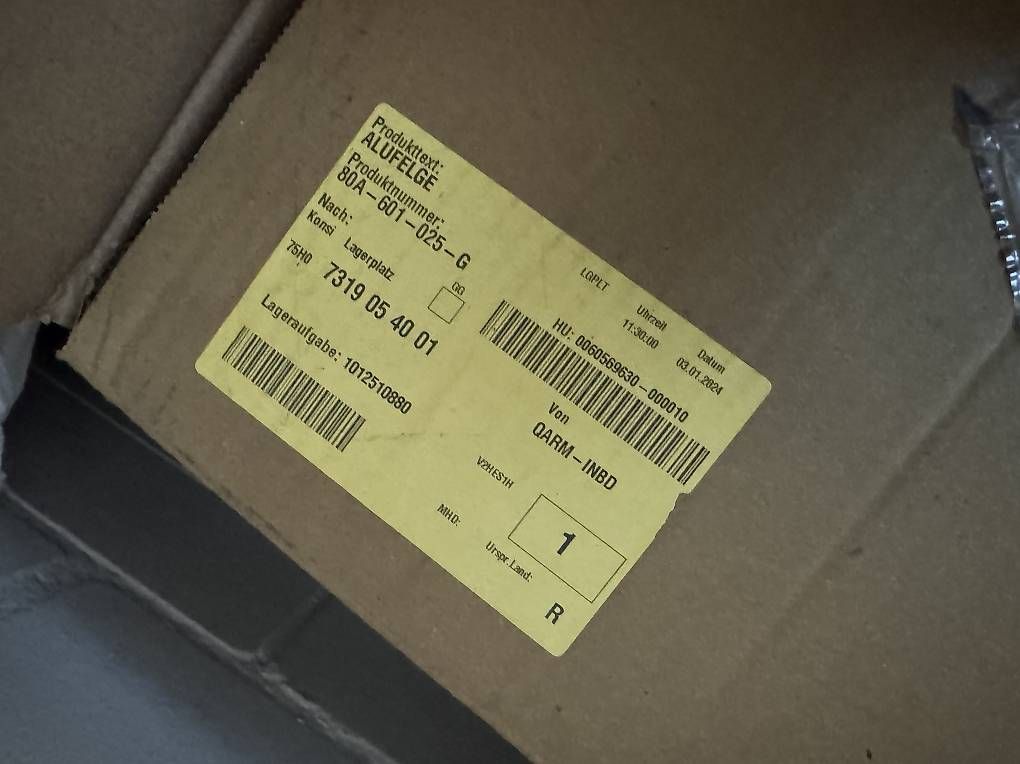Cerchioni: Audi Alufelge 80A - 601-025 - G – Usato da Oberglatt ZH venduto da dar_9vlg 2