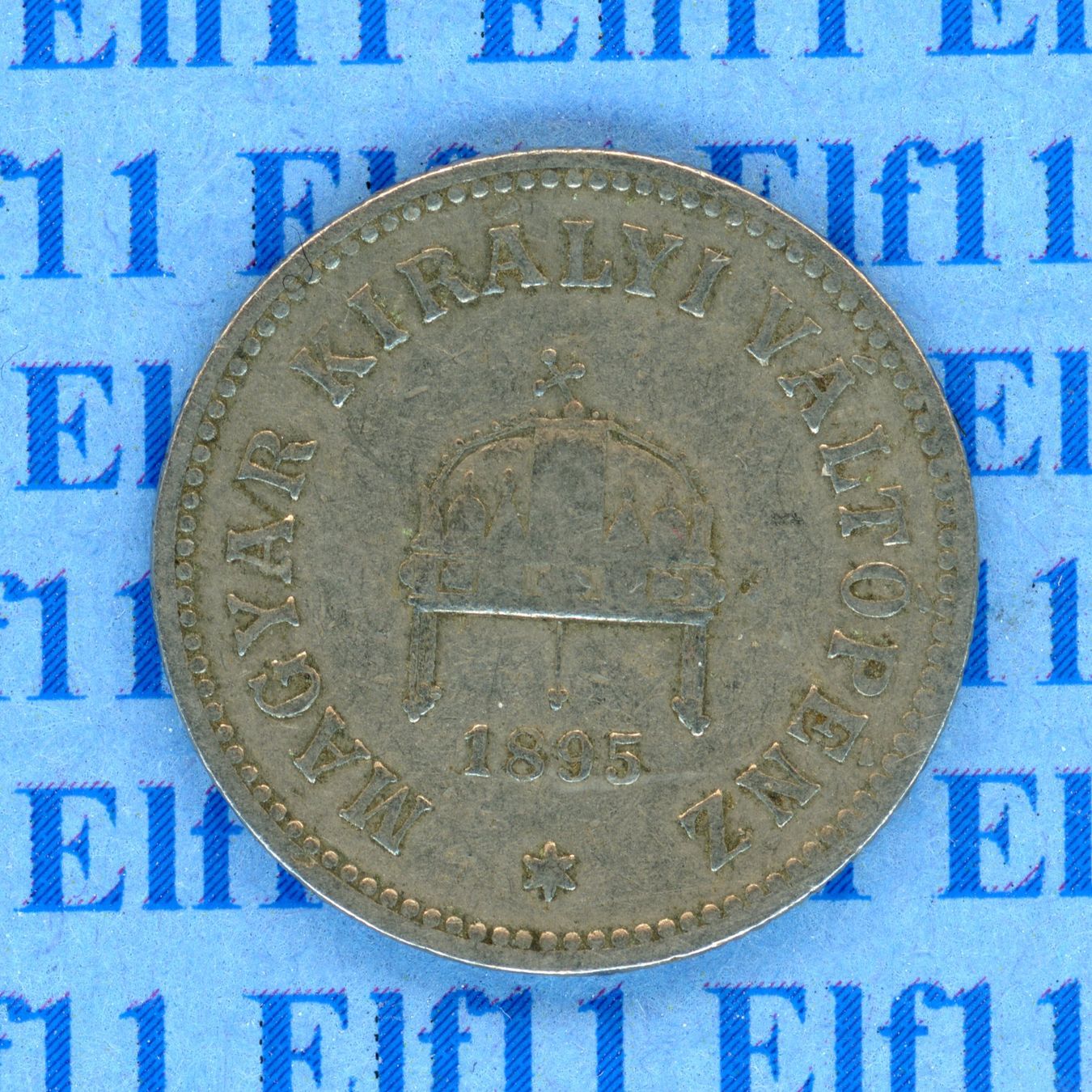 Tutti le monete: HUK___0.10 1895 ss 10 Fillér – Usato da Widnau venduto da Elf11