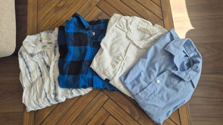 Lot chemise garçon 134-140