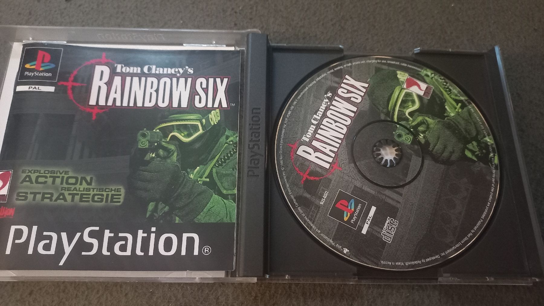 Sony Spiele: Tom Clancy's Rainbow Six - Playstation 1 -PS1- – Gebraucht aus Olten von Donatello1984 2
