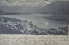 Locarno, gelaufen 1898