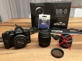 Olympus OM-D E-M10 Mark IV(Garantie 07/28) + Lumi 25mm