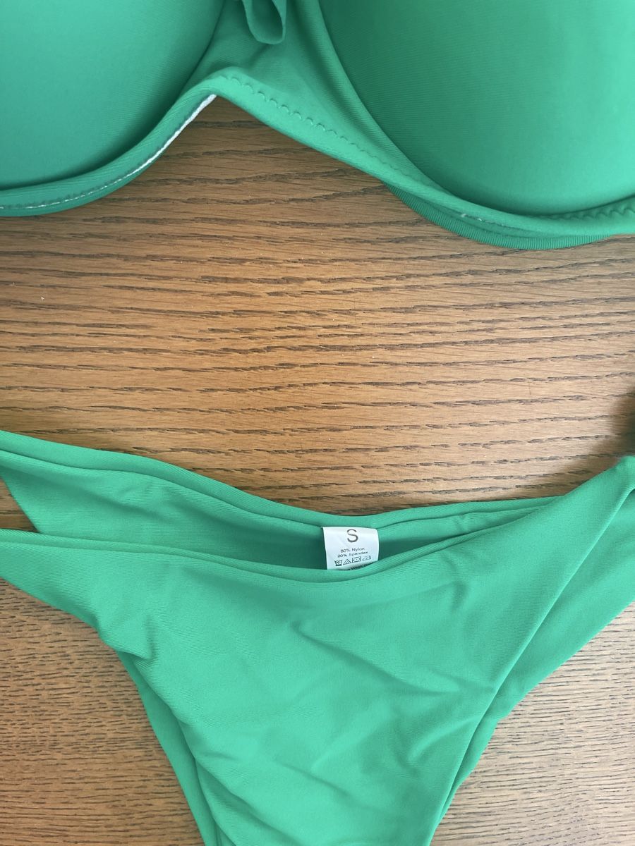 Badekleider & Bikinis: Bikini in Grün Gr S mit Rüschen – Neu (gemäss Beschreibung) aus Bassersdorf von Sandy456 4