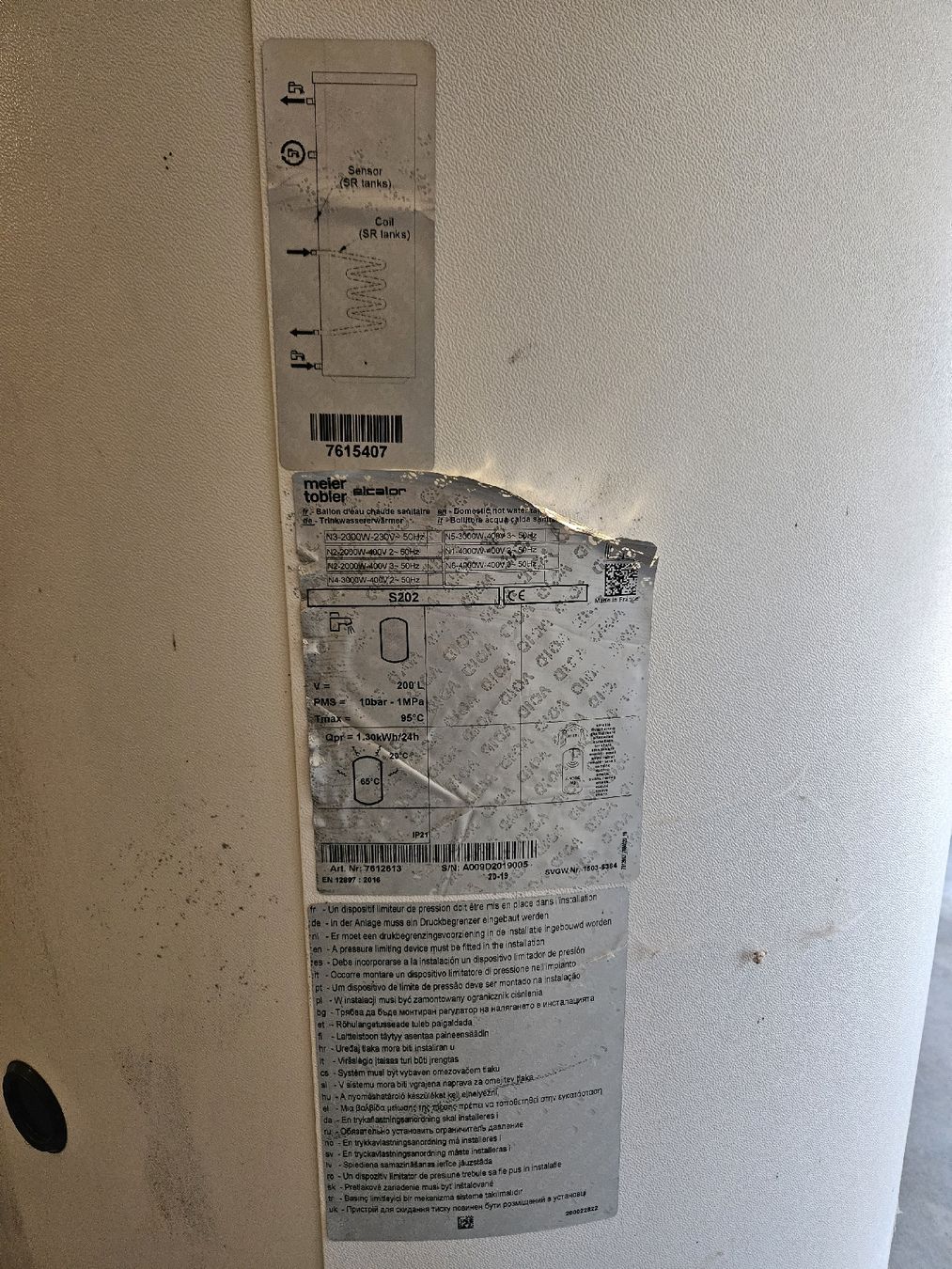Sanitari: Boiler Elcalor gebraucht  – Usato da Muntelier venduto da Fproduction 3