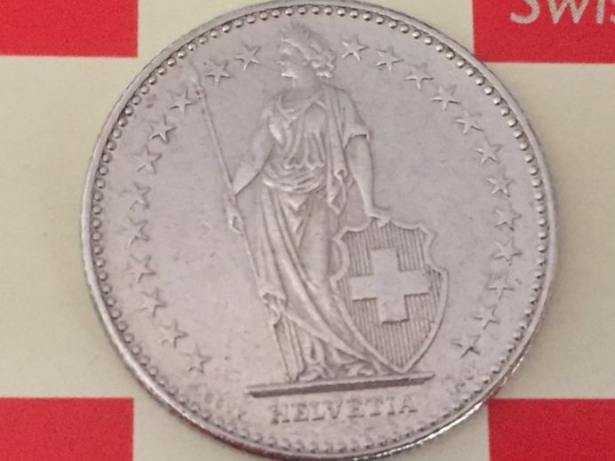 Tutti le monete: 2 Franken 1990 ss-vz – Usato da Elsau venduto da herbybay 1