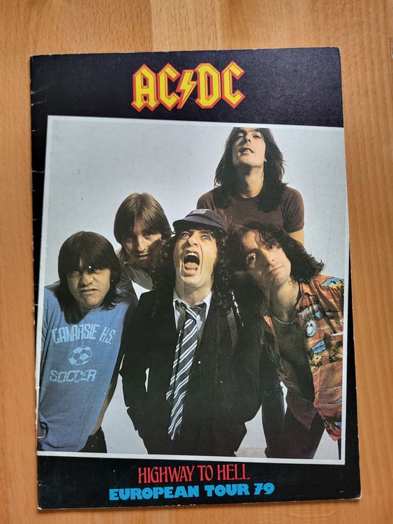 AC/DC Tourbook - Highway to Hell 1979 mit Bon Scott (Gebraucht) in ...