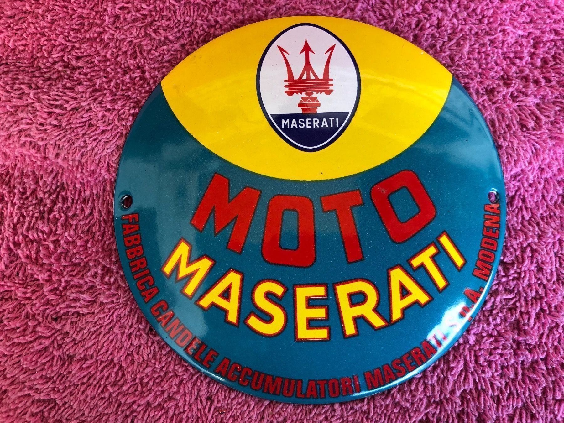 Insegne: Maserati moto italia Oldtimer classic – Nuovo (secondo la descrizione) da Reinach AG venduto da rares75