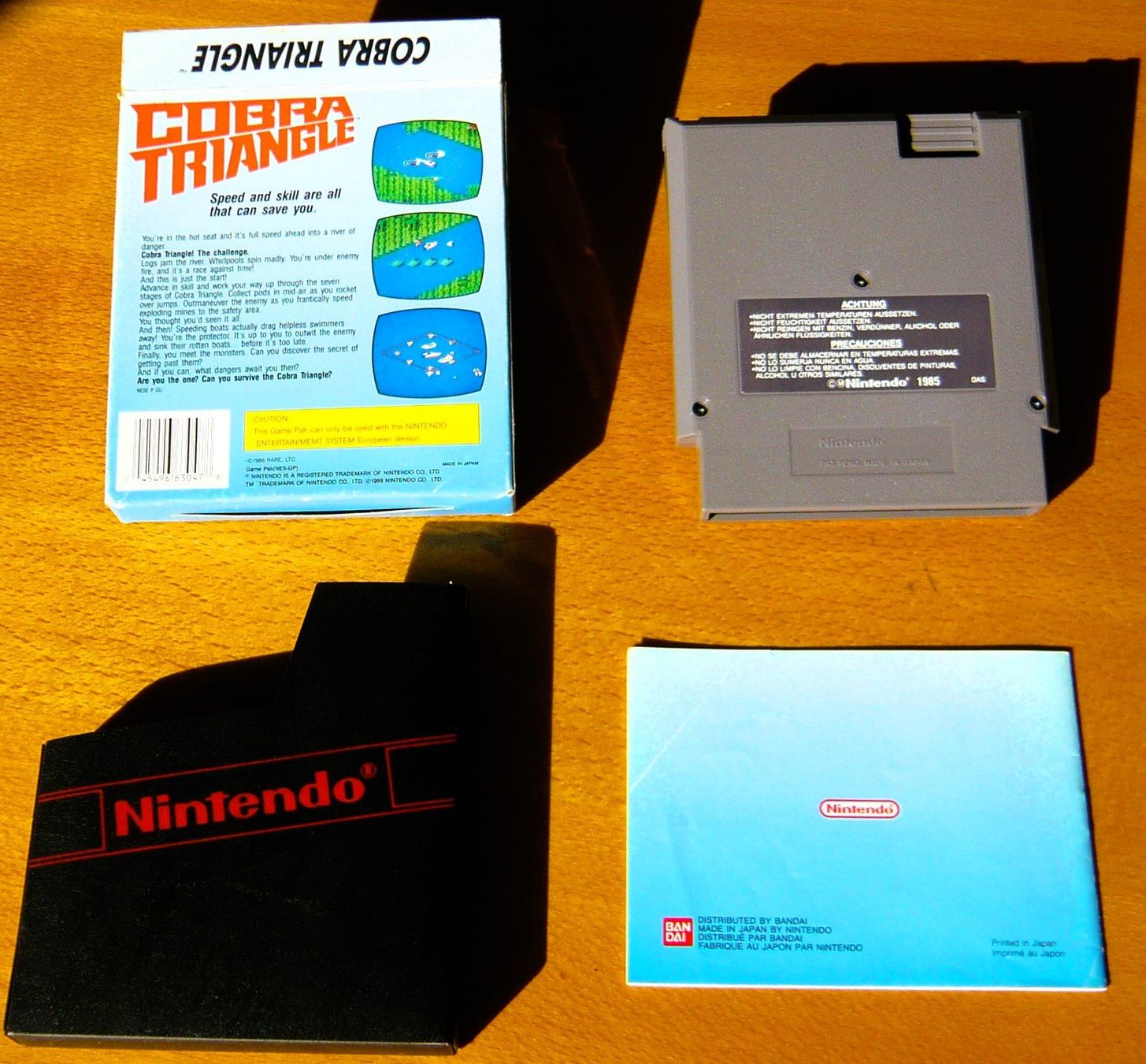 Nintendo Giochi: NES : Cobra Triangle, CIB, Très Bon état – Usato da Onex venduto da Jaguar1986 2