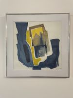 Aquarell, 50x50cm, 2004, gerahmt. Original.