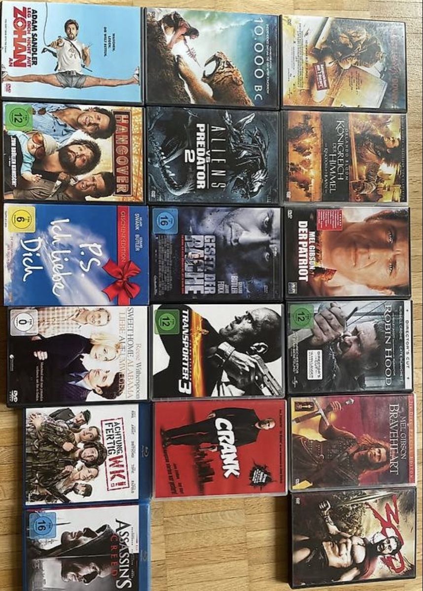Tutti i DVDs: Diverse DVD‘s und Blu-ray Disc – Usato da Pfäffikon ZH venduto da spl_q2lj 1