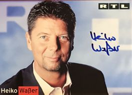 Heiko Waßer Moderator Autogramm signiert Foto 10x15cm