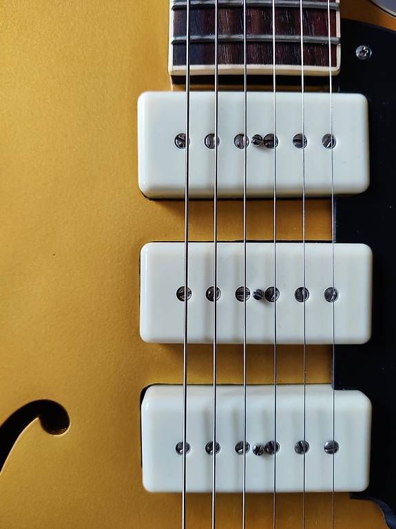 Guild Musikinstrumente: Guild Starfire I Jet 90 Gold Top E-Gitarre – Gebraucht aus Bürchen von grimmel 1