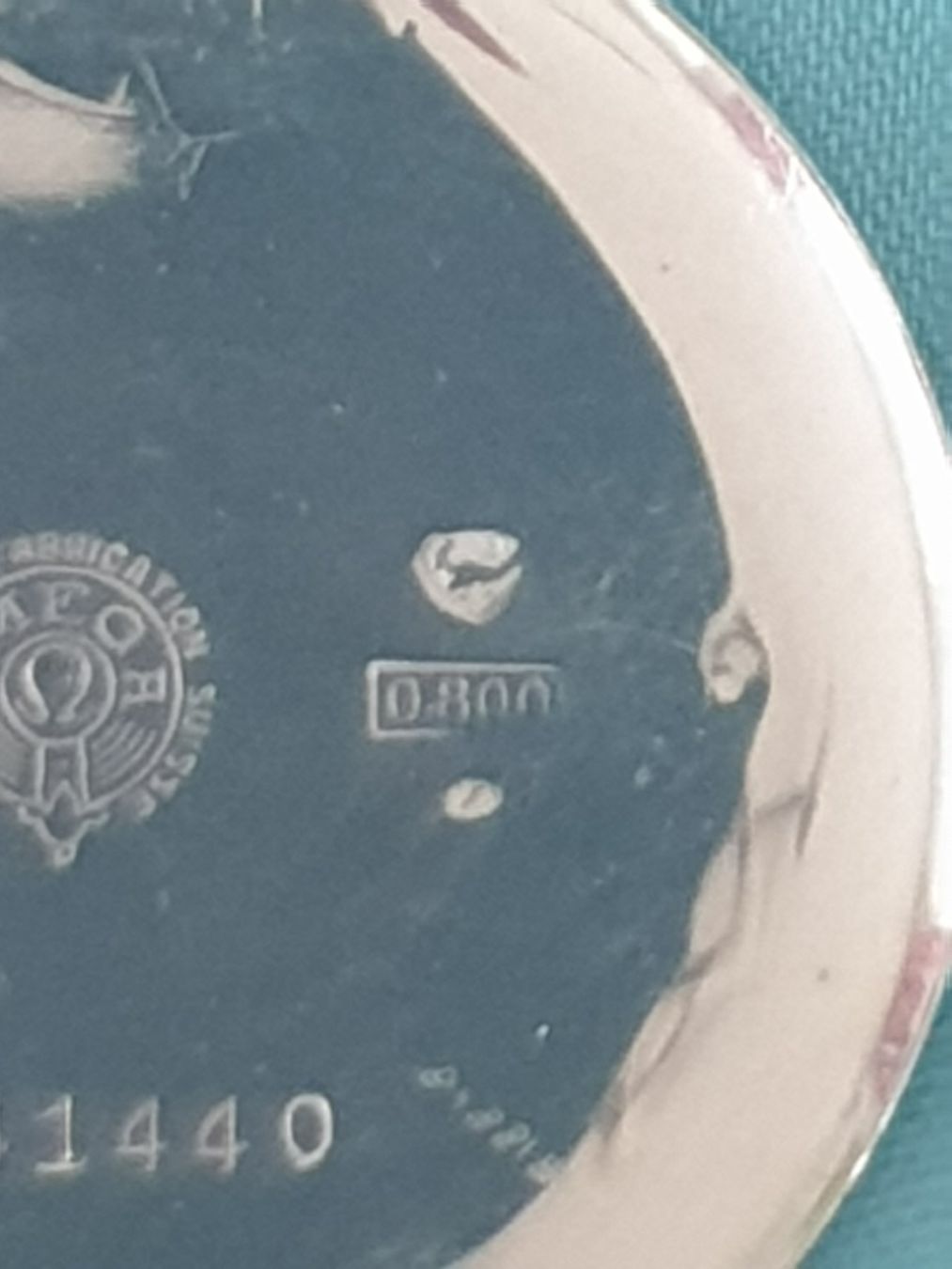 Omega Uhren: OMEGA Sackuhrendeckel 0.800 Silber um 1920 – Gebraucht aus Mörschwil von spirspi 4