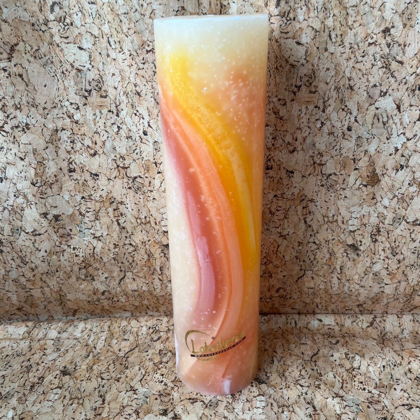 Kerzen: Lotuskerze / orange – Neu und originalverpackt aus Baar von Schreibseele