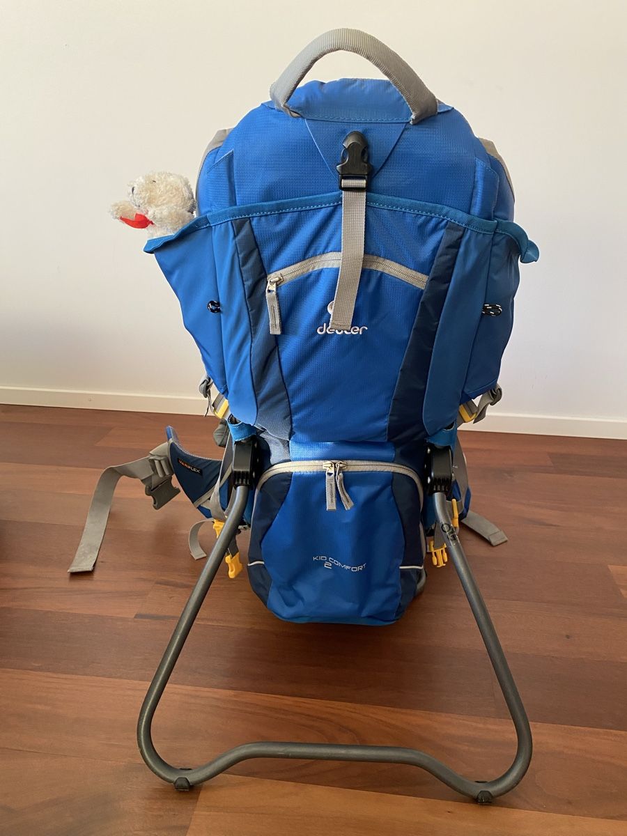 Deuter Bauch- & Rückentragen: Deuter Kid Comfort 2 blue color – Gebraucht aus zurich von CK8037