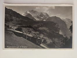 Wengernalpbahn gegen Jungfrau ungelaufen