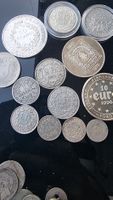 pièces en argent en lot