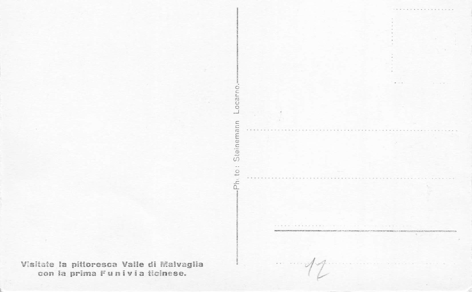 Ansichtskarten: Malvaglia Funivia – Gebraucht aus Biasca von Blenio71 1