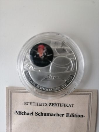 Michael Schumacher Medaille