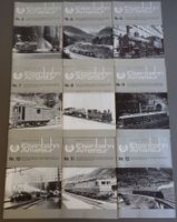 Eisenbahn Amateur  Nr. 4, 5, 6, 7, 8, 9, 10, 11, 12 von 1971