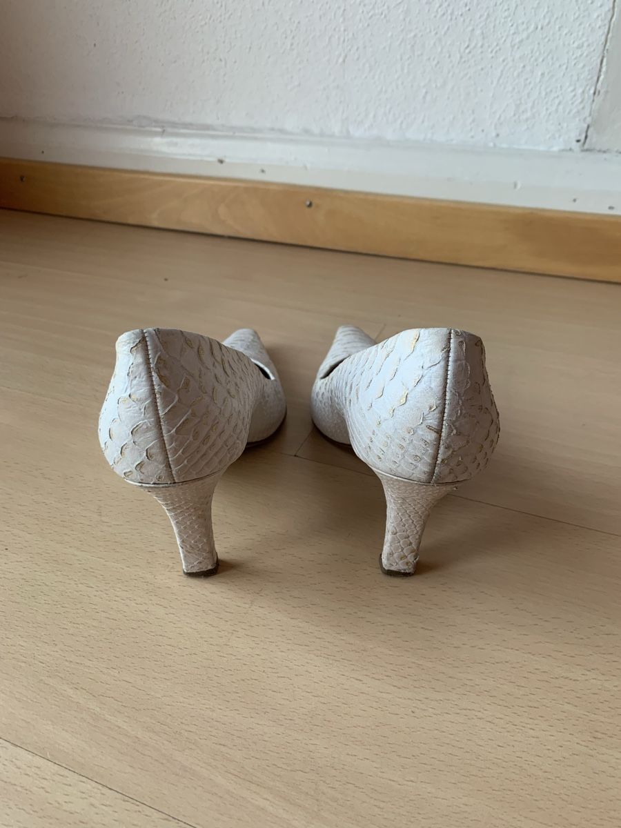 Scarpe da donna: Peter Kaiser Echtleder Pumps, Schlangenmuster, Grösse 36 – Usato da Luzern venduto da deb_dg6g 2