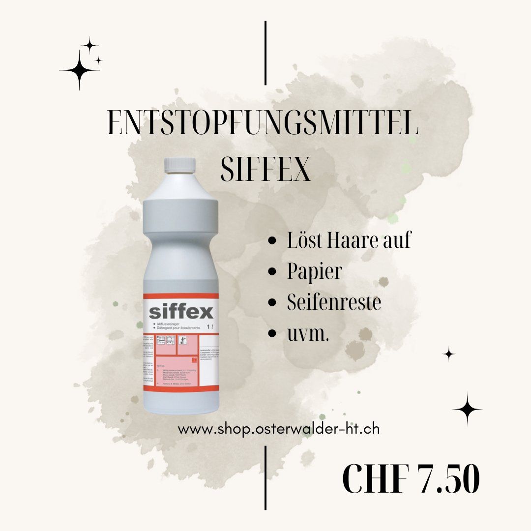 Altro in Apparecchi per la pulizia: Abflussreiniger Siffex – Nuovo e nell'imballaggio originale da Flawil venduto da Osterwalder_ht_ag 1