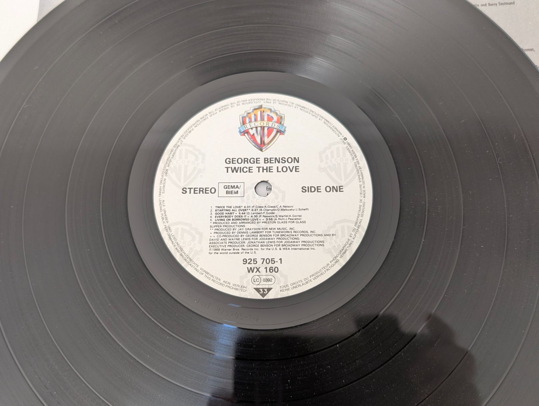 Dischi in vinile: 2 x George Benson EU 83 & 88   OIS – Usato da Ebikon venduto da kisuM 6