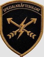 Badge Soldat Spezial Kräfte Stoff Klett Abzeichen