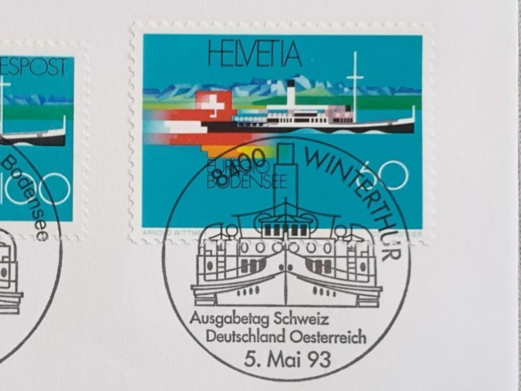 Alle Briefmarken: (1014) «Lebensraum Bodensee» – Gebraucht aus Schwarzhäusern von Inot3 2