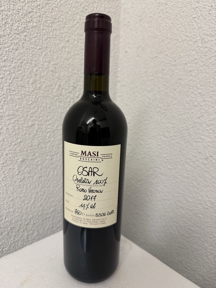 Vino: Masi Osar Rosso Verona 2017, limitierte Edition 2017 – Nuovo (secondo la descrizione) da Goldach venduto da Messerguru