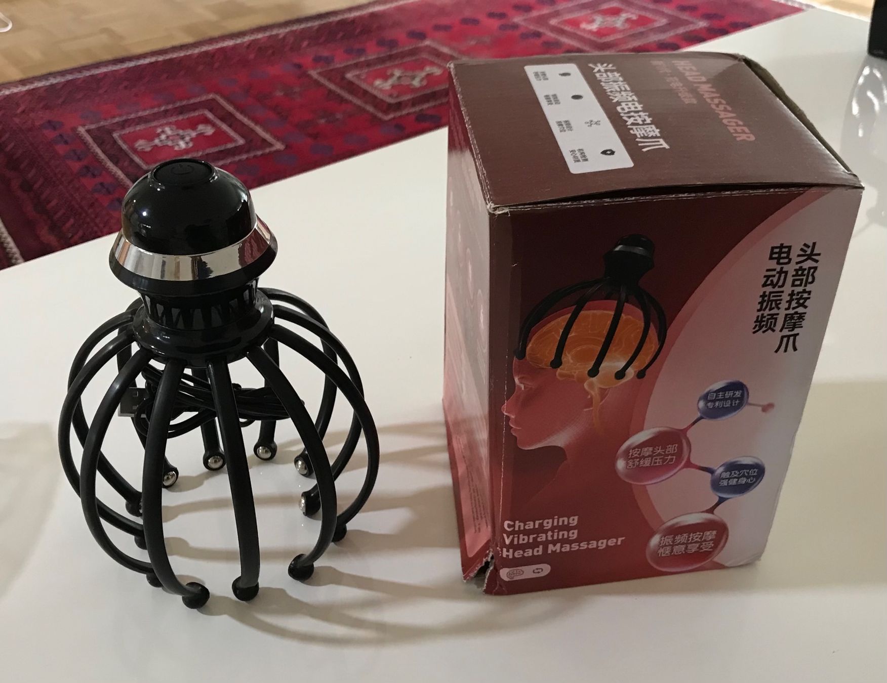 Dispositivi per massaggi: Kopfmassagegerät, elektrisch, mit USB Wiederaufladbare – Nuovo (secondo la descrizione) da Buchs ZH venduto da baagii 1