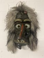 Wunderschöne  Holzmaske, der Sichelnäsig  Sammlerstück