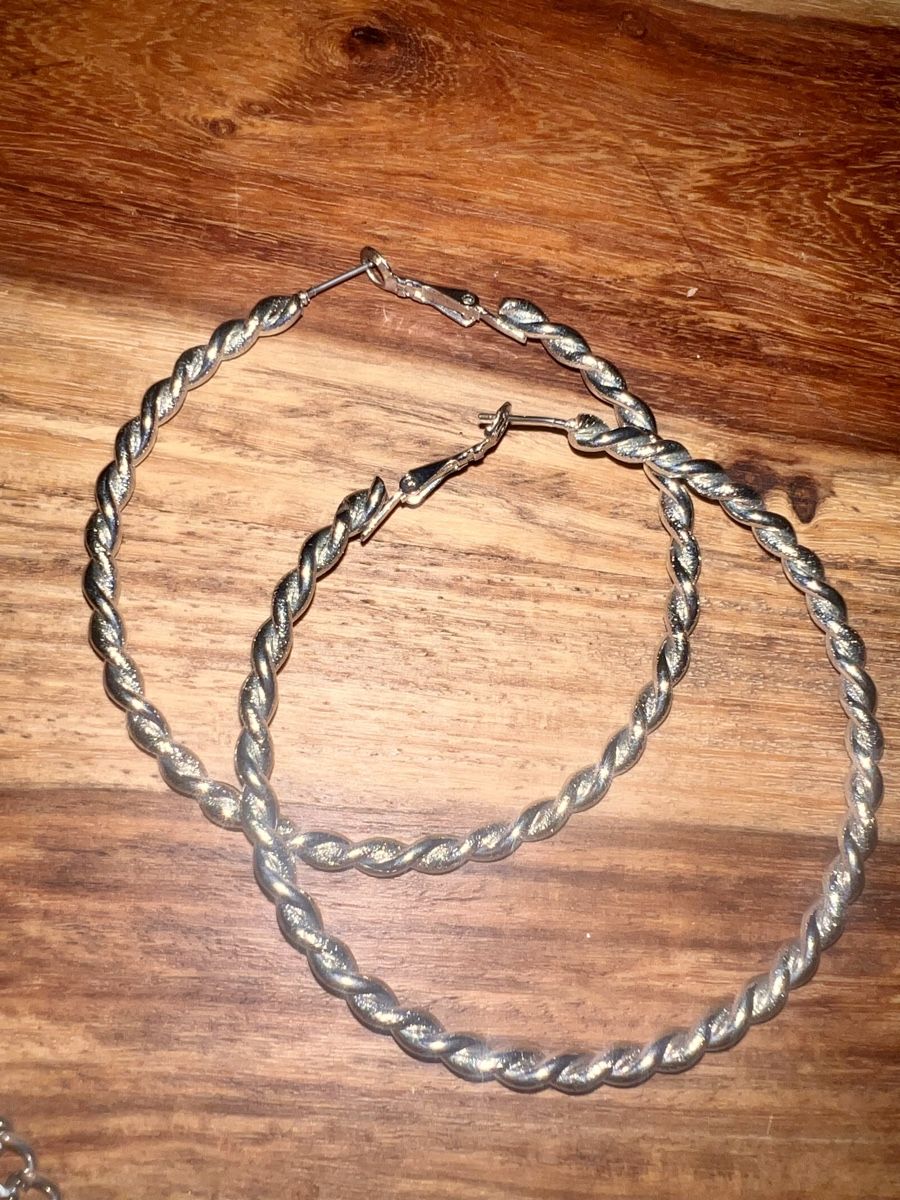 Orecchini pendenti & Orecchini a lobo: Schmuck silbrig ✨ – Usato da Kloten venduto da Django008 3