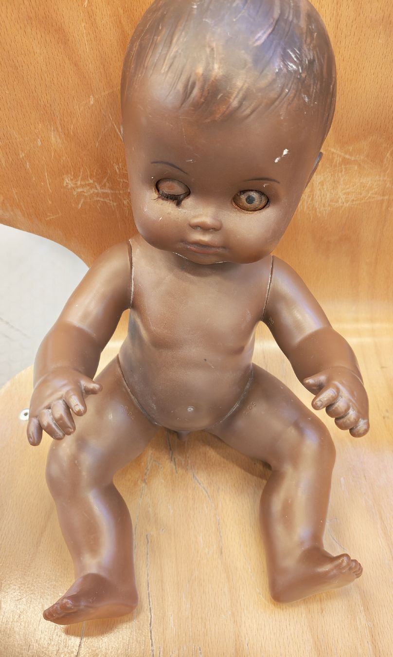 Bambole: Alte Babypuppe Kunststoff – Usato da Itingen venduto da roo_6q2v