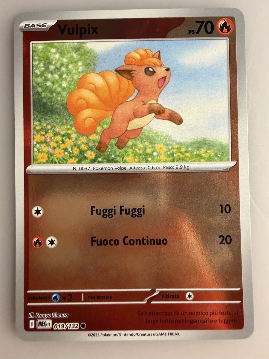 Pokémon Sammelbilder & Trading cards: Vulpix (MEG019) – Neu (gemäss Beschreibung) aus Vevey von Matx