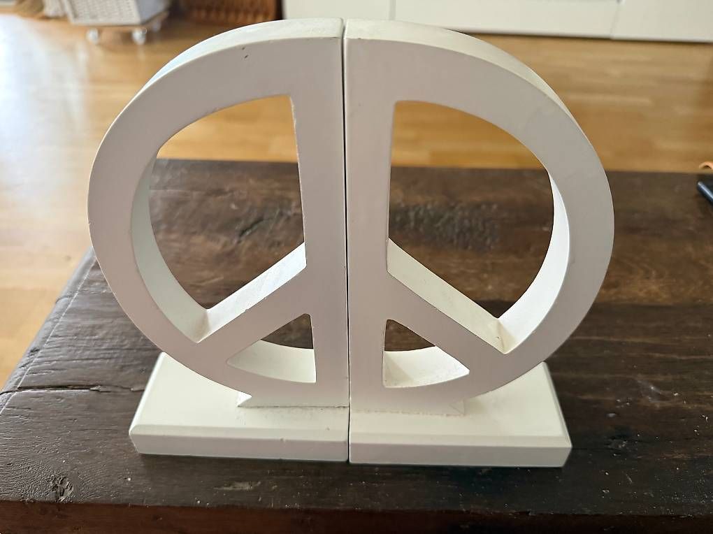 Altro in Decorazioni & Accessori: Buchstützen Peace – Nuovo e nell'imballaggio originale da Zürich venduto da g_nai 1