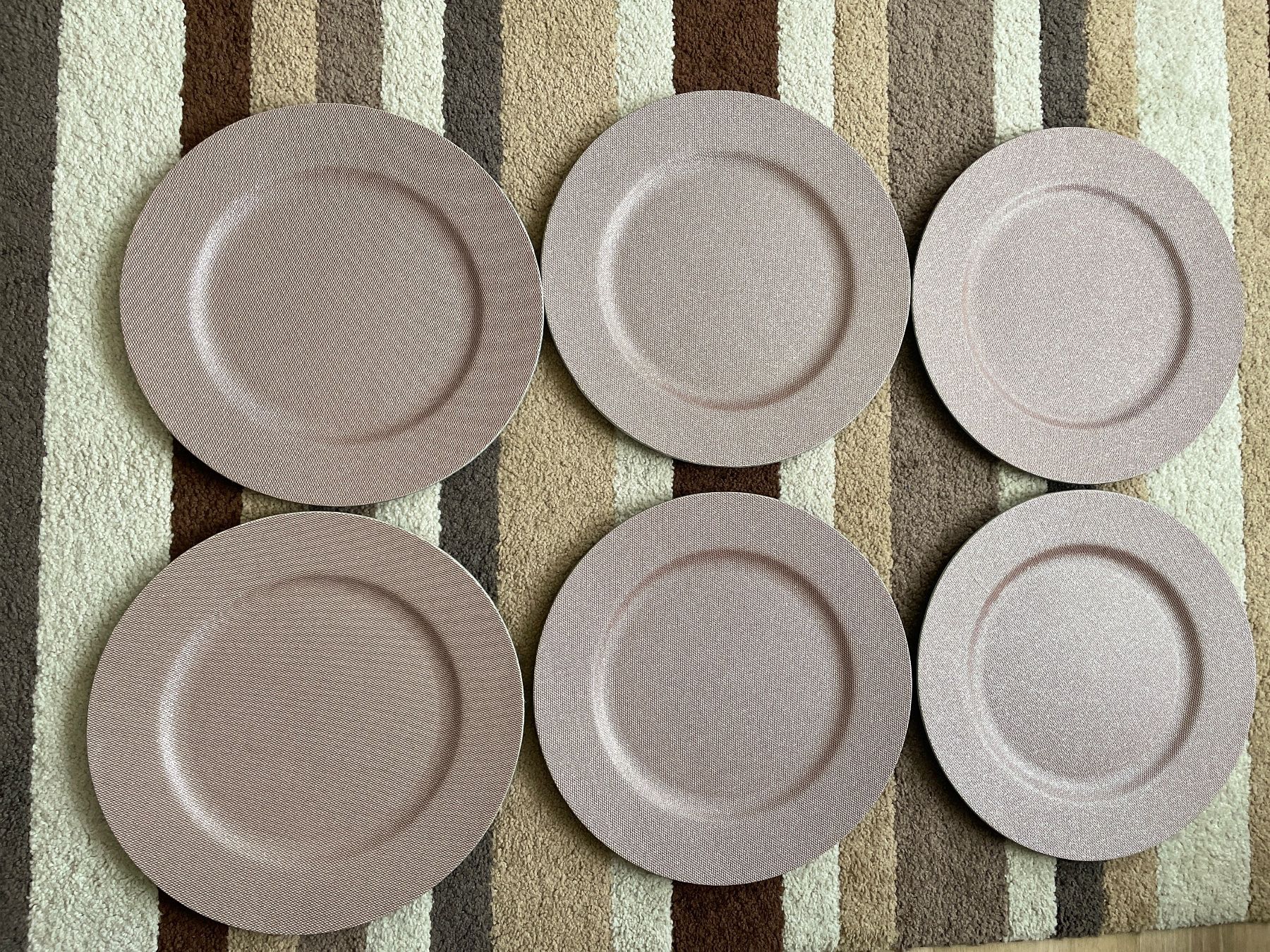 Piatti: Platzteller edel Glitzer 6x gebraucht – Usato da Birsfelden venduto da Nic21 1