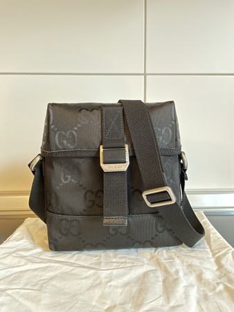 Gucci Umhängetasche Herren Schwarz Top Zustand