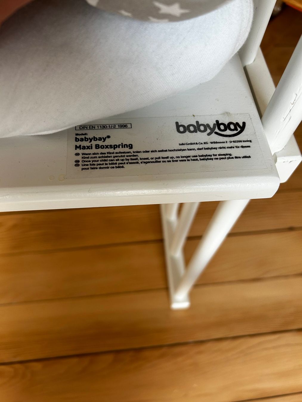 Babybay Letti: Babybay Boxspring Maxi Beistellbett, 89x51cm – Usato da Basel venduto da deroom 2