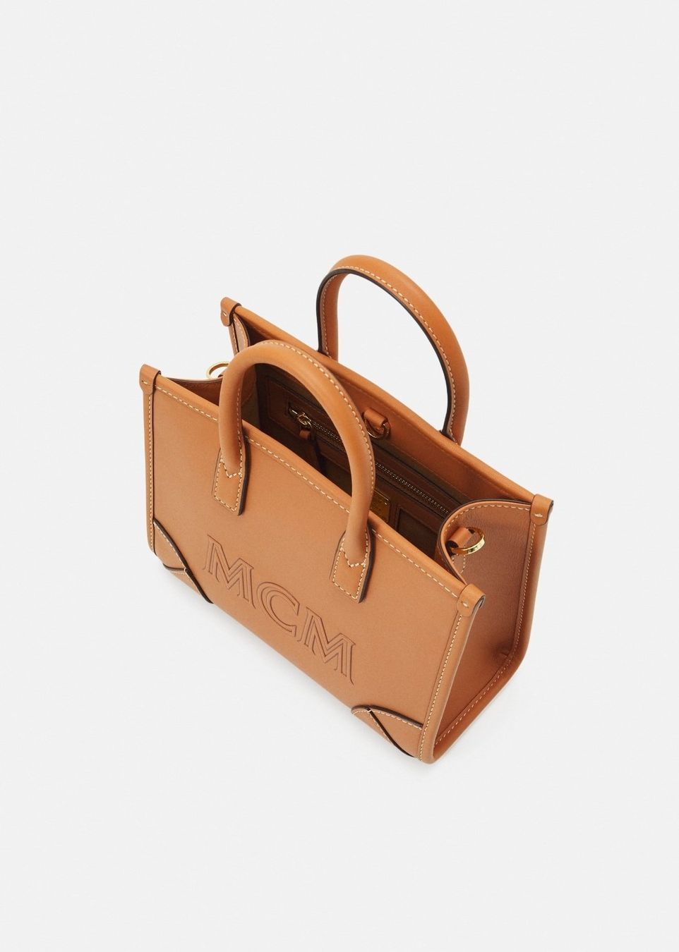 Mcm Borse da donna: MCM Munchen Tote Mini Handtasche-Cognac – Nuovo e nell'imballaggio originale da Diessenhofen venduto da viki_szabo 5