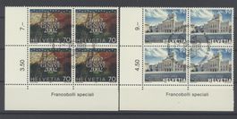2002, Nr.1045–1046, Sonderpostmarken, Viererblöcke, ET
