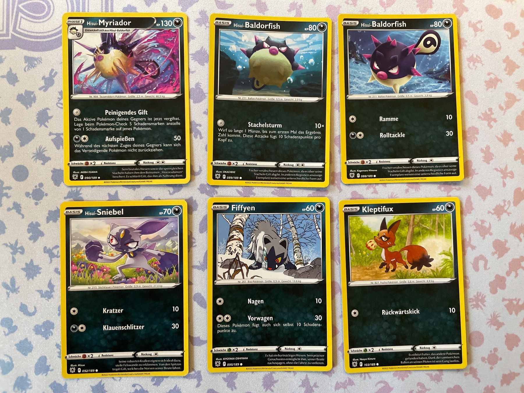 Pokémon Carte collezionabili: Div Pokemon Karten- Astralglanz DE – Nuovo (secondo la descrizione) da Gossau ZH venduto da Phelsuma01