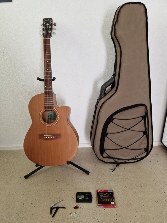 Akustische Gitarre Exotisches Holz Plektrum Geschenk Set | Holztöne